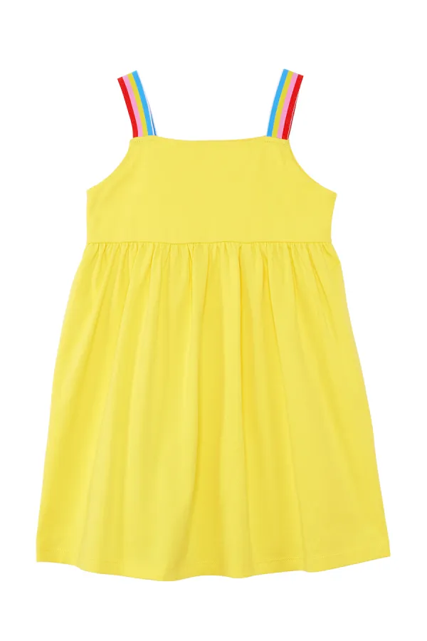 Robe jaune Bee Happy pour fille