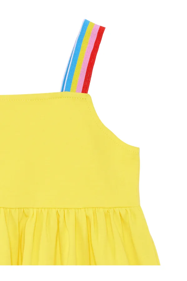 Robe jaune Bee Happy pour fille