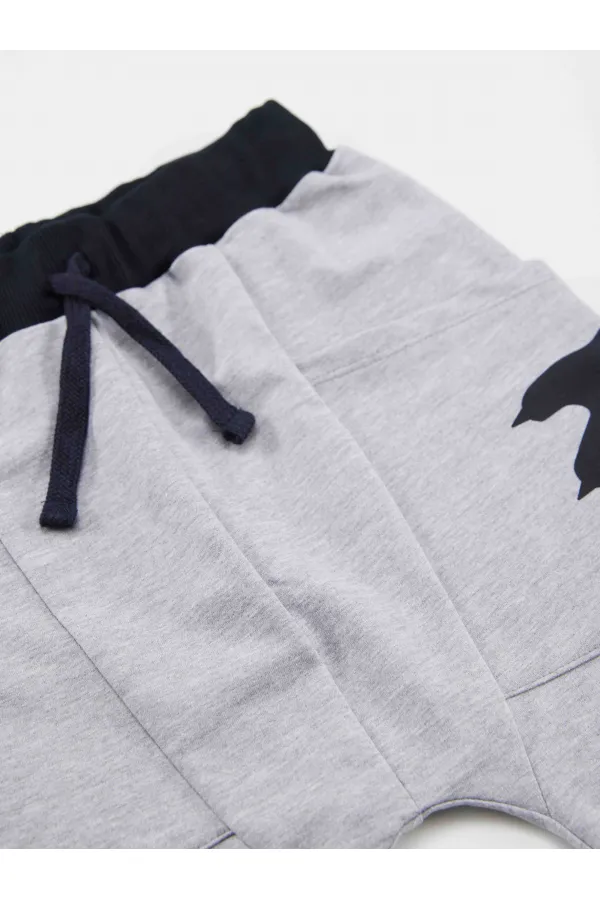 T-rex Info Erkek Çocuk T-shirt Kapri Şort Takım