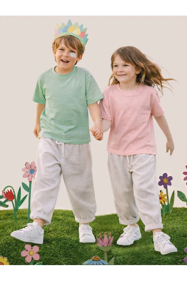 Light Grey Unisex Trousers