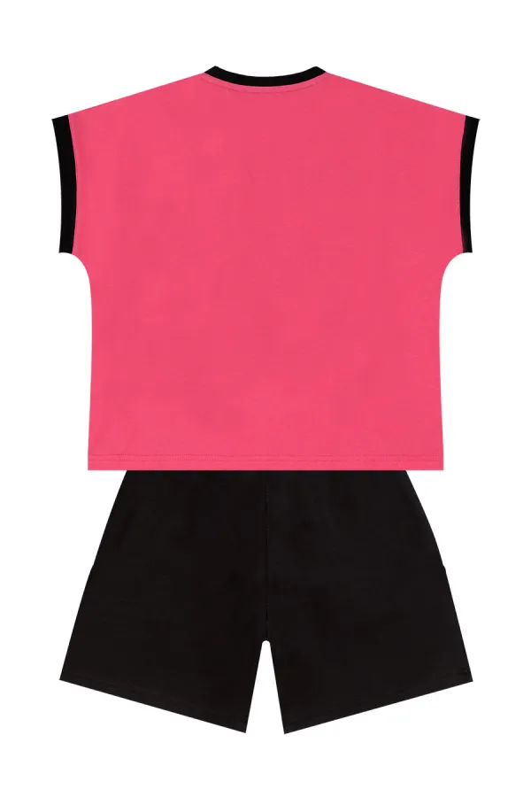 Wild And Free Kız Çocuk T-shirt Şort Takım