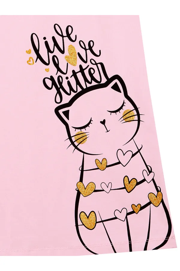 Robe romantique pour enfant fille chat