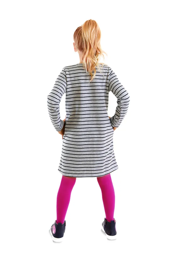 Robe de fille aux deux chats