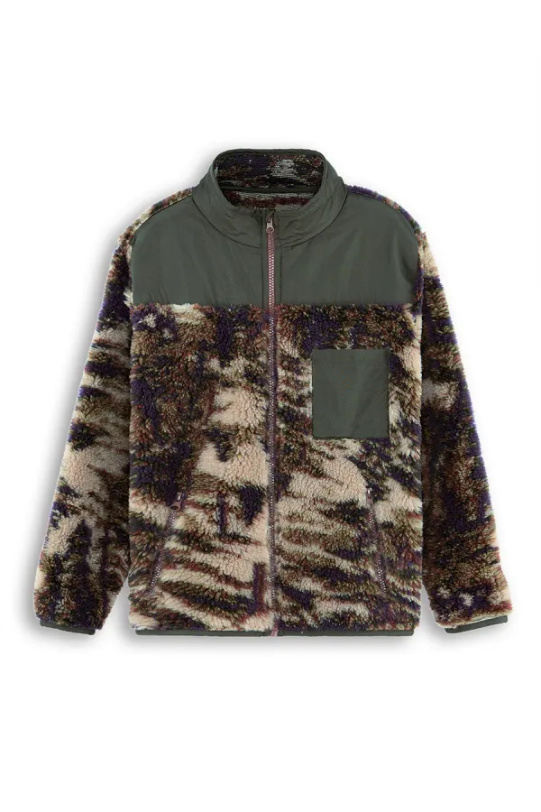 Haki Erkek Çocuk Doğum Mont