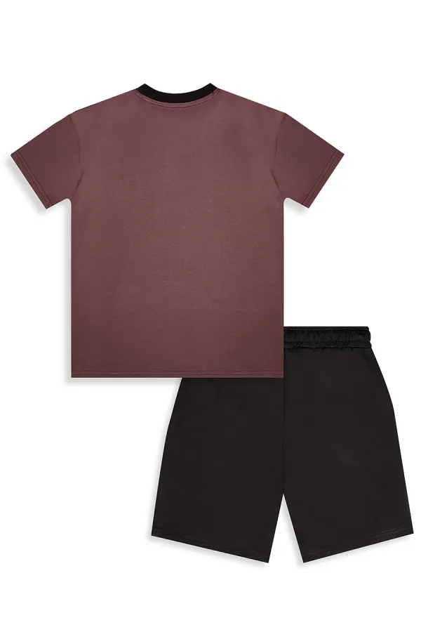 Smile Erkek Çocuk T-shirt Şort Takım