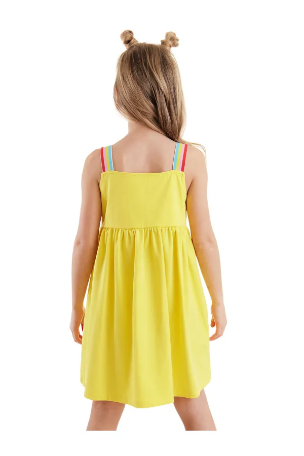 Robe jaune Bee Happy pour fille
