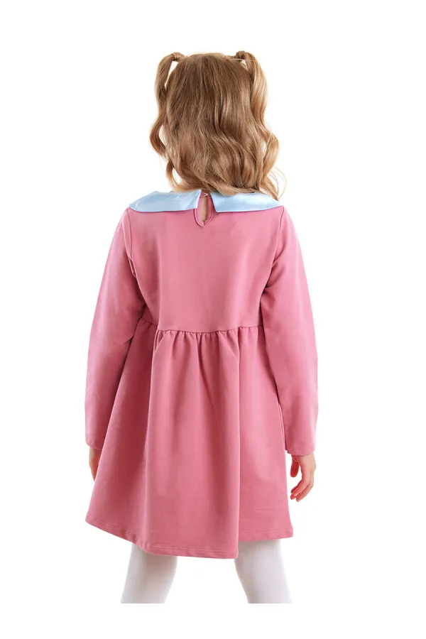 Robe rose de fille lapin