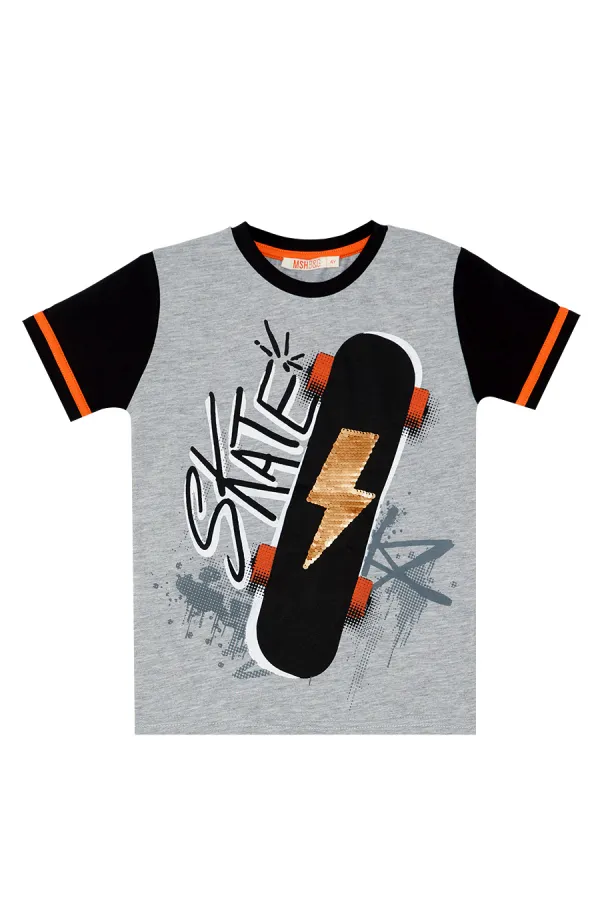 Thunder Skate Boys' T-shirt and Shorts Set