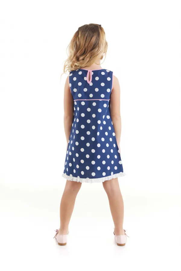 Robe en popeline Chubby Cat Girl