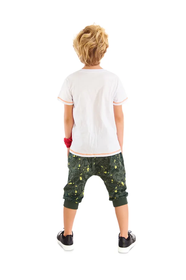 Kaykay Splash Erkek Çocuk T-shirt Kapri Takım