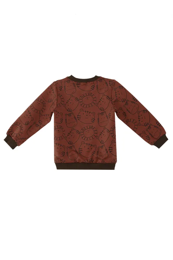 Hayvanlar Erkek Bebek Romantik Eşofman Takım