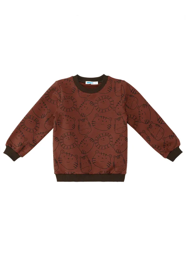 Hayvanlar Erkek Bebek Romantik Eşofman Takım