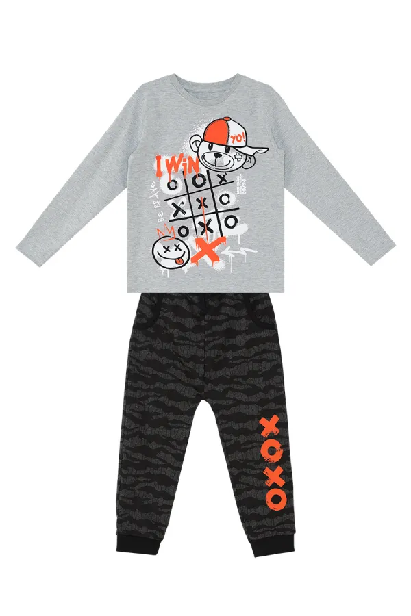 I Win Boys' T-shirt and Pants Set