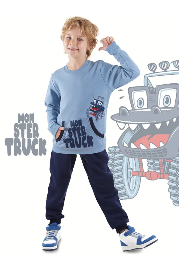 Monster Truck Erkek Çocuk Eşofman Takım