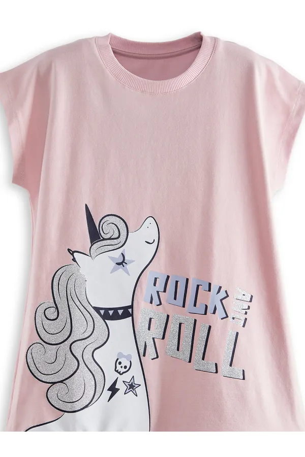 Unicorn Rock Girl's Plaid Dress