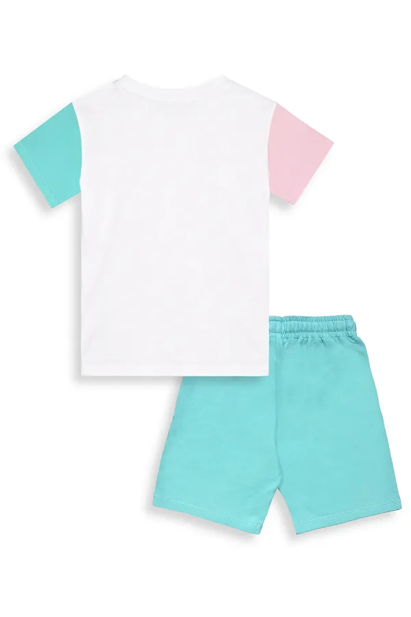 Monster Dudes Boys' T-shirt and Shorts Set