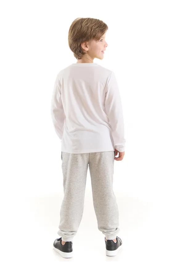 İnşaat Araçları Erkek Çocuk T-shirt Pantolon Takım