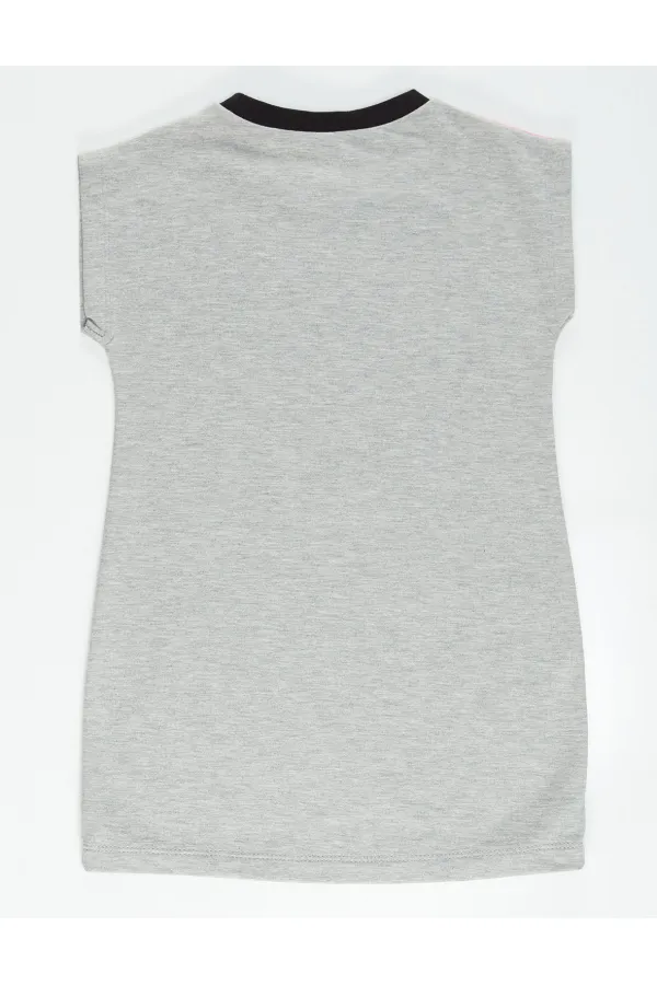 Robe licorne grise pour fille