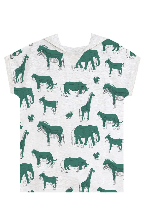 Animals Erkek Çocuk T-shirt Şort Takım