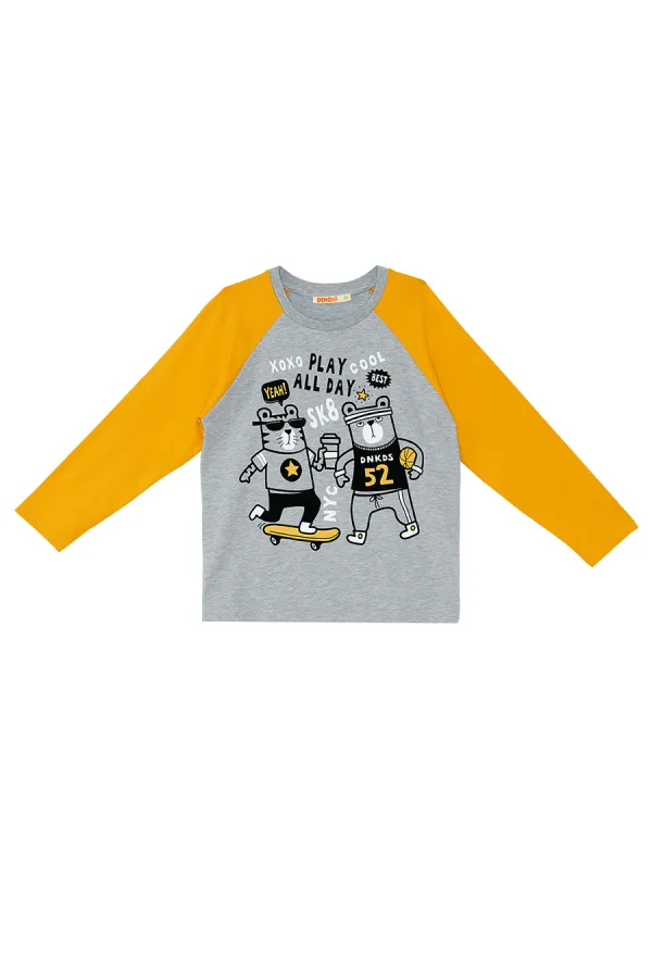 Play Allday Erkek Çocuk T-shirt Pantolon Takım