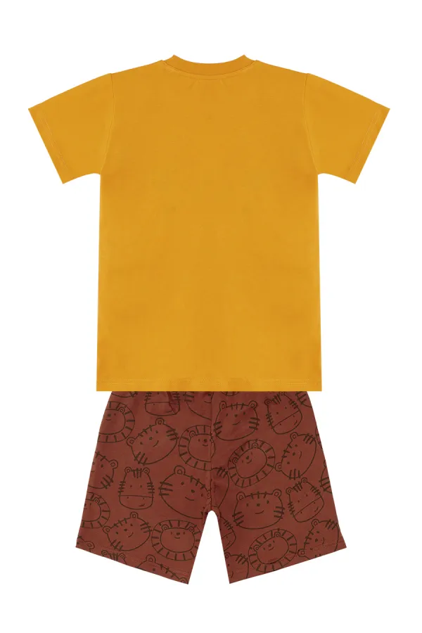 Wild Erkek Çocuk T-shirt Şort Takım