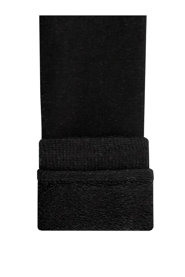 Leggings pour enfants doublés en tissu éponge