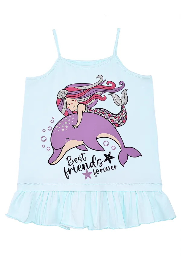 Best Friends Kız Çocuk Tunik Tayt Takım