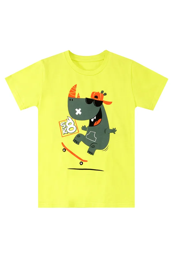 Kaykay Hipo Erkek Çocuk T-shirt Şort Takım