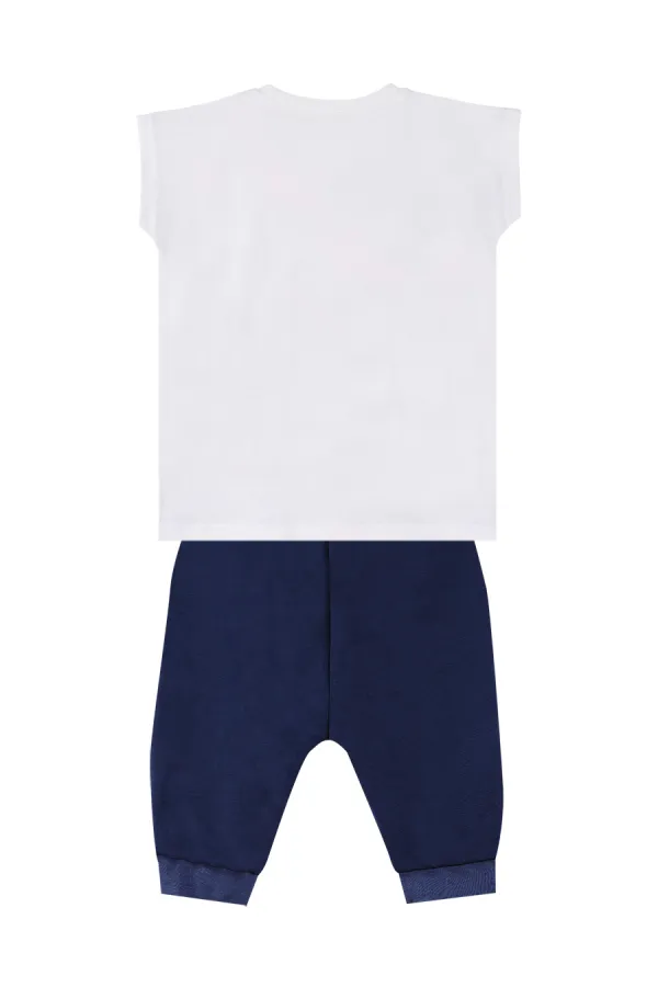 Arabalar Erkek Çocuk T-shirt Baggy Kapri Takım
