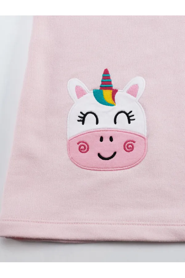 Robe rose maïs pour fille