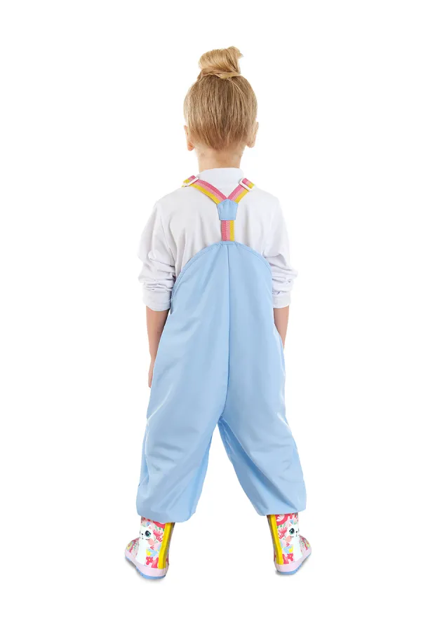 Flowery Girl's Water Party Rainsuit