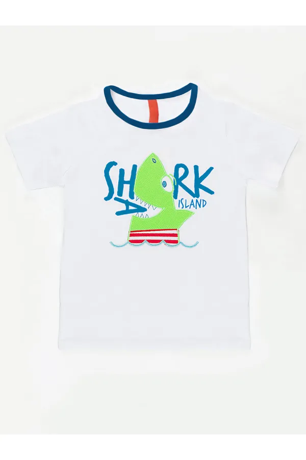 Shark Island Erkek Çocuk T-shirt Şort Takım