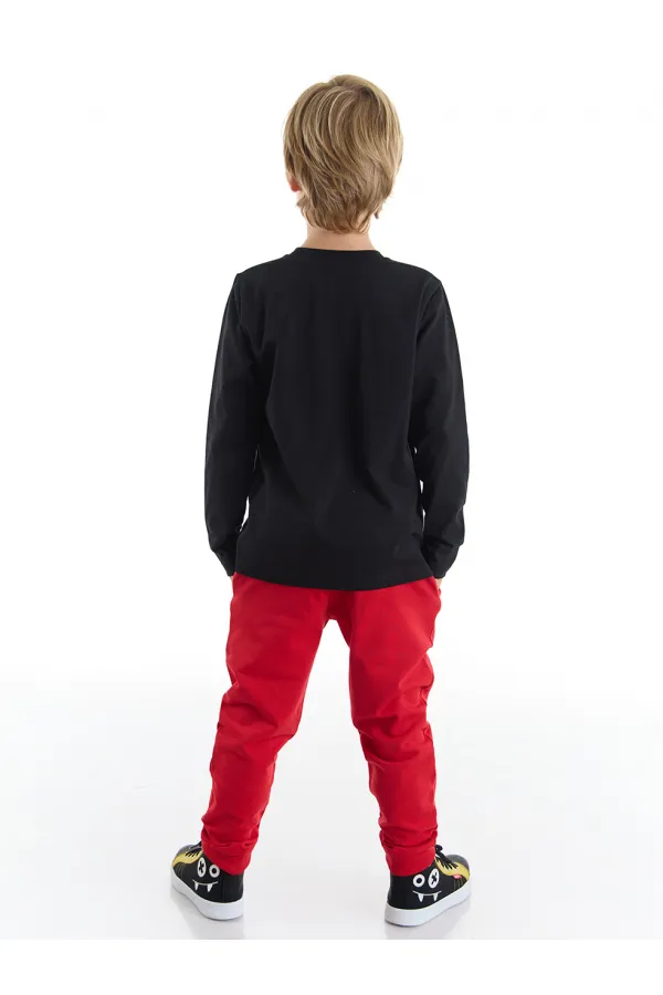 Christmas Reindeer Boys' T-shirt and Pants Set