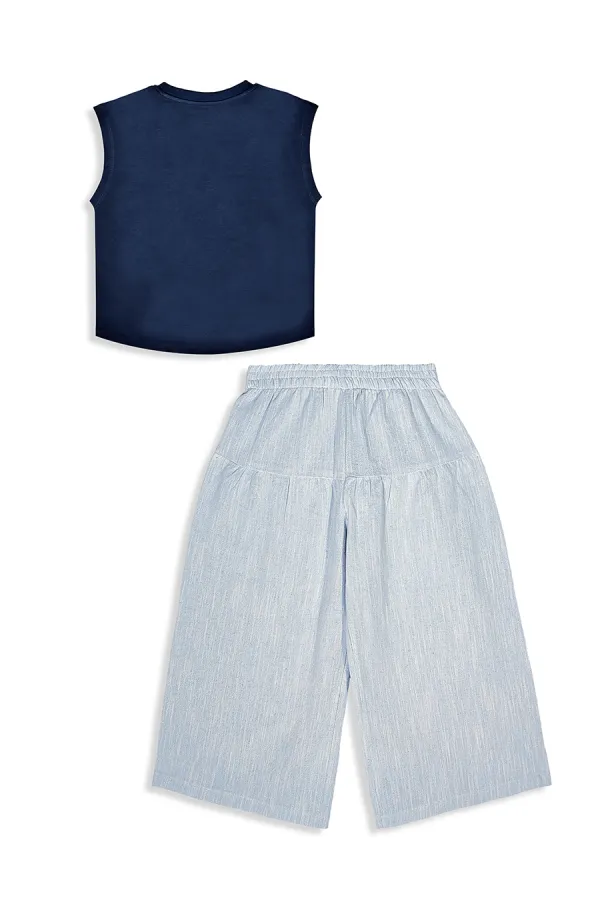 Stay Positive Kız Çocuk Pantolon T-shirt Takım