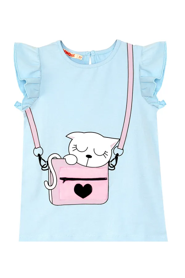 Girl's Tunic and Leggings Set in Bag
