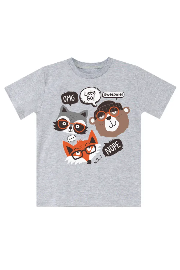 Arkadaşlar Erkek Çocuk T-shirt Şort Takım