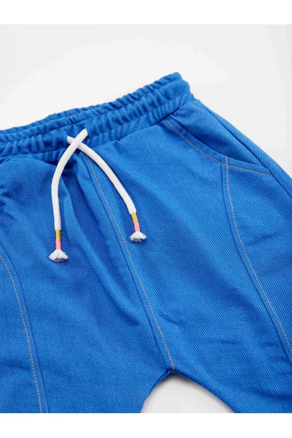 Rocker Leo Kız Çocuk T-Shirt Kapri Şort Takım