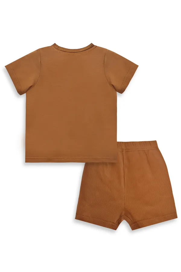 Dinosaur Baby Boy T-shirt, Camisole and Shorts Set