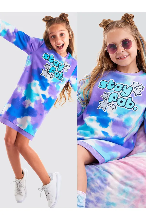 Fab.Batik Kız Çocuk Elbise