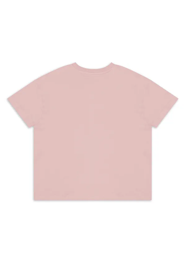 Oversize Pembe Unisex T-shirt