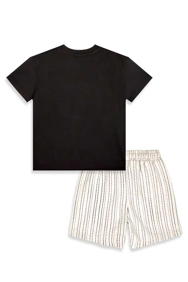 Zebra Erkek Çocuk T-shirt Şort Takım