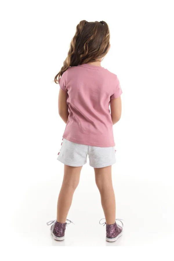 Tulle Lily Girl's T-shirt and Shorts Set