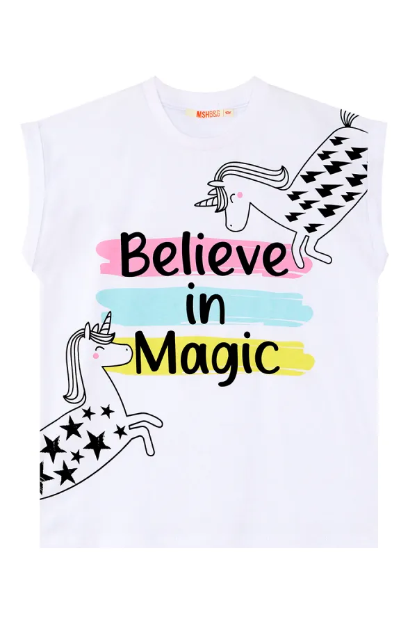Ensemble T-shirt et legging Believe in Magic Girls