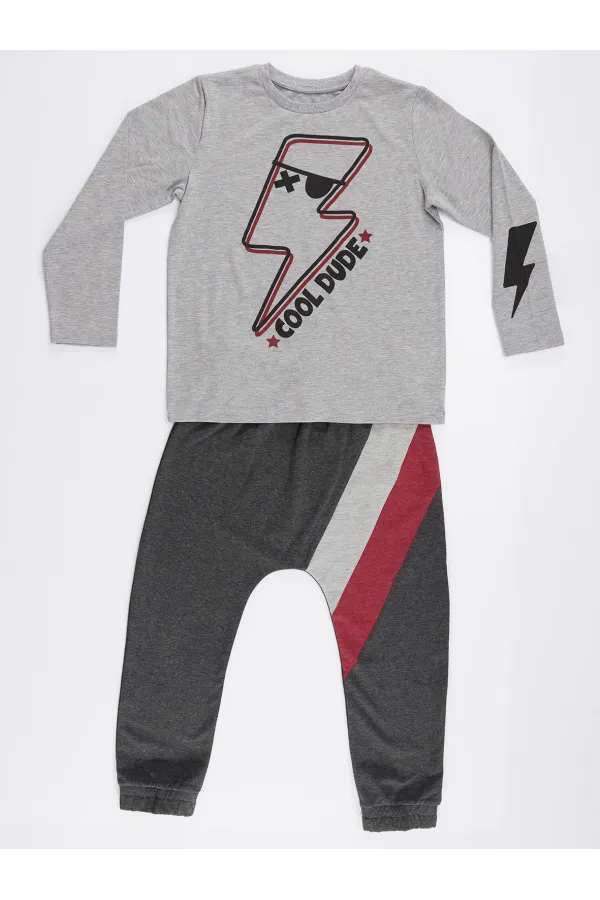 Cool Korsan Erkek Çocuk T-shirt Pantolon Takım