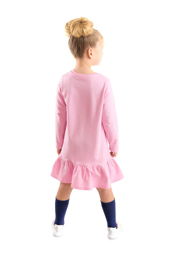 Unicorn Magic Kız Çocuk Pembe Elbise