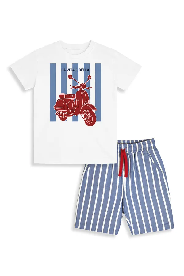 Lavita  Erkek Çocuk T-shirt Şort Takım
