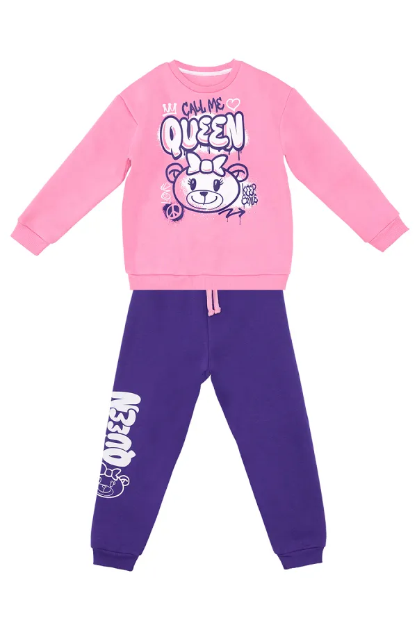 Ensemble de survêtement pour filles Queen Bear