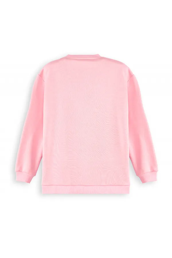 Ensemble de survêtement rose à rayures pour filles