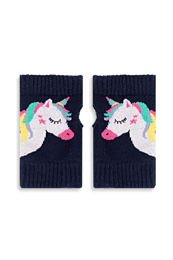 Unicorn Kız Çocuk Parmaksız Eldiven