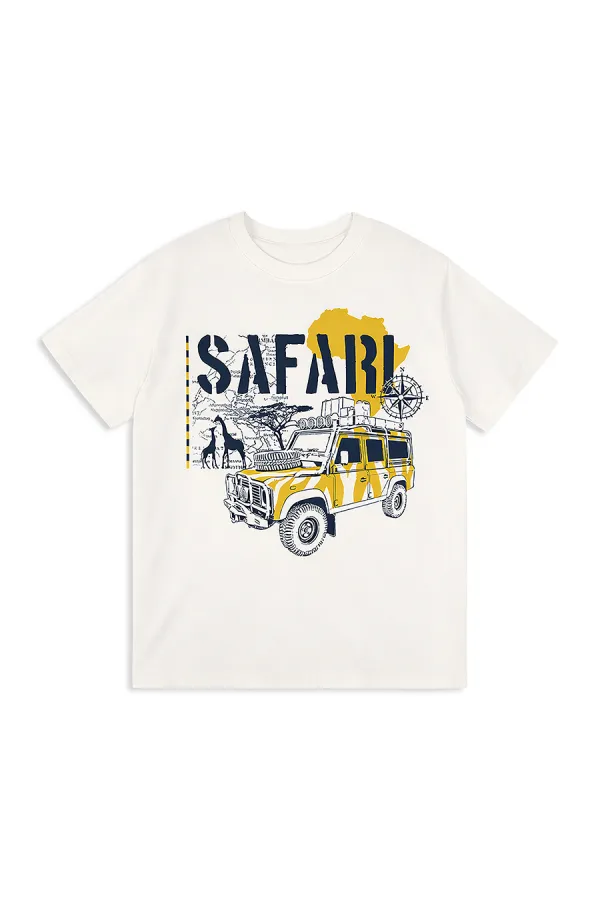 Safari  Erkek Çocuk T-shirt Şort Takım